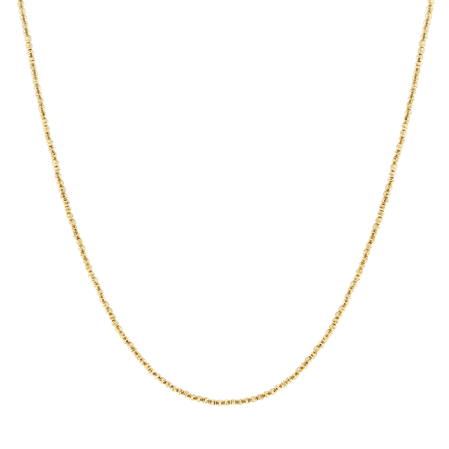14K Mooncut Necklace