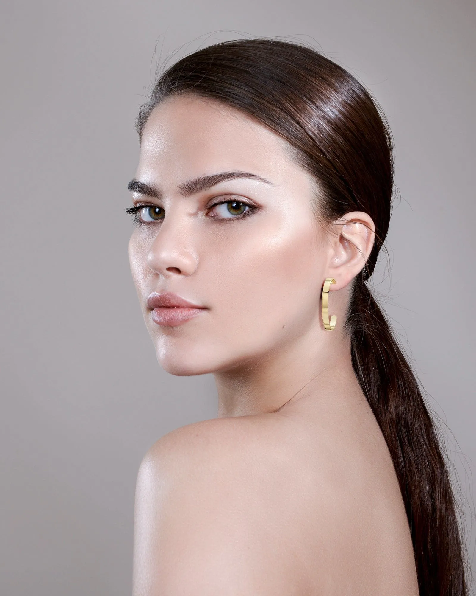 1.5" Isla Hoops Gold | Gold