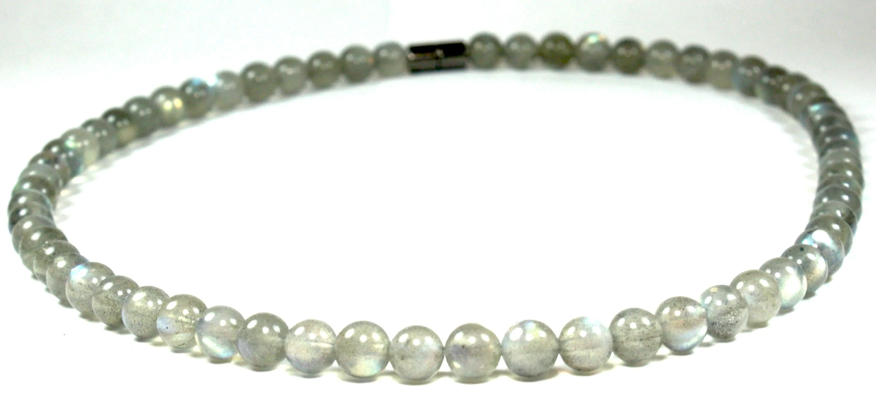 19 inch Labradorite Necklace 8mm