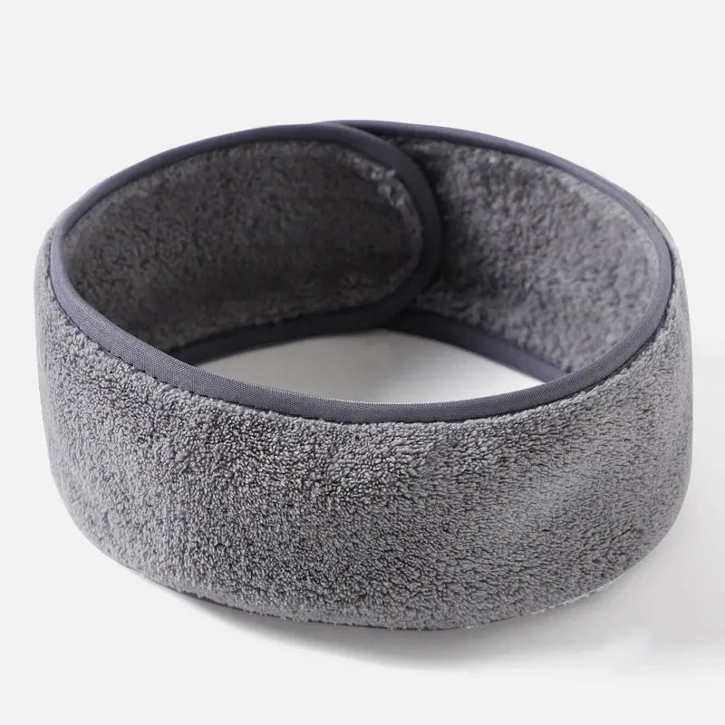 6-Pieces: Women's Face Wash Bath Makeup Hairband
