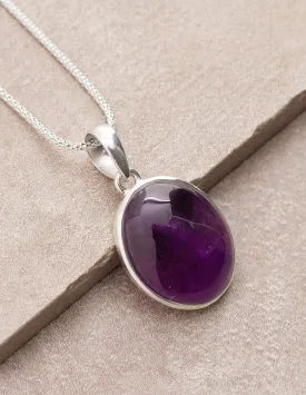 Amethyst Gemstone Necklace