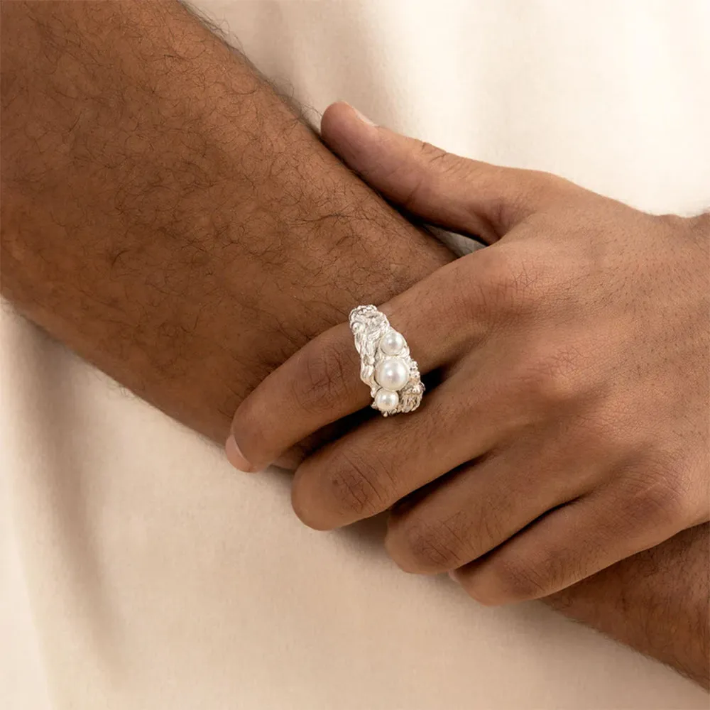 Aporro WONG Dragon Pearl Ring