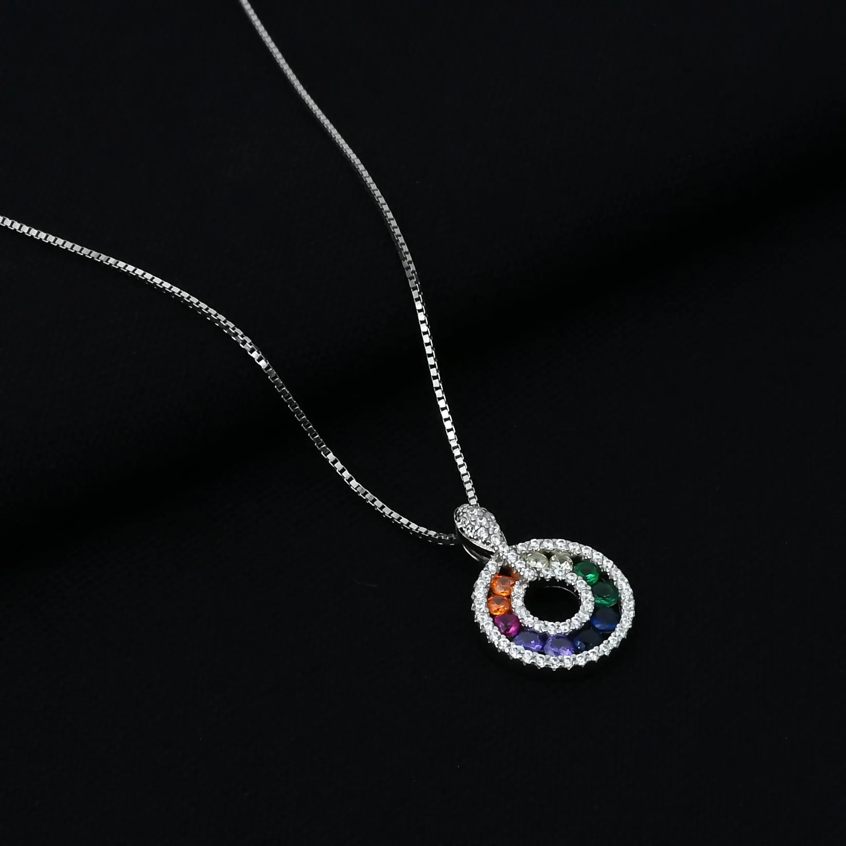 Beautiful Design SIlver Necklace Set For Women's