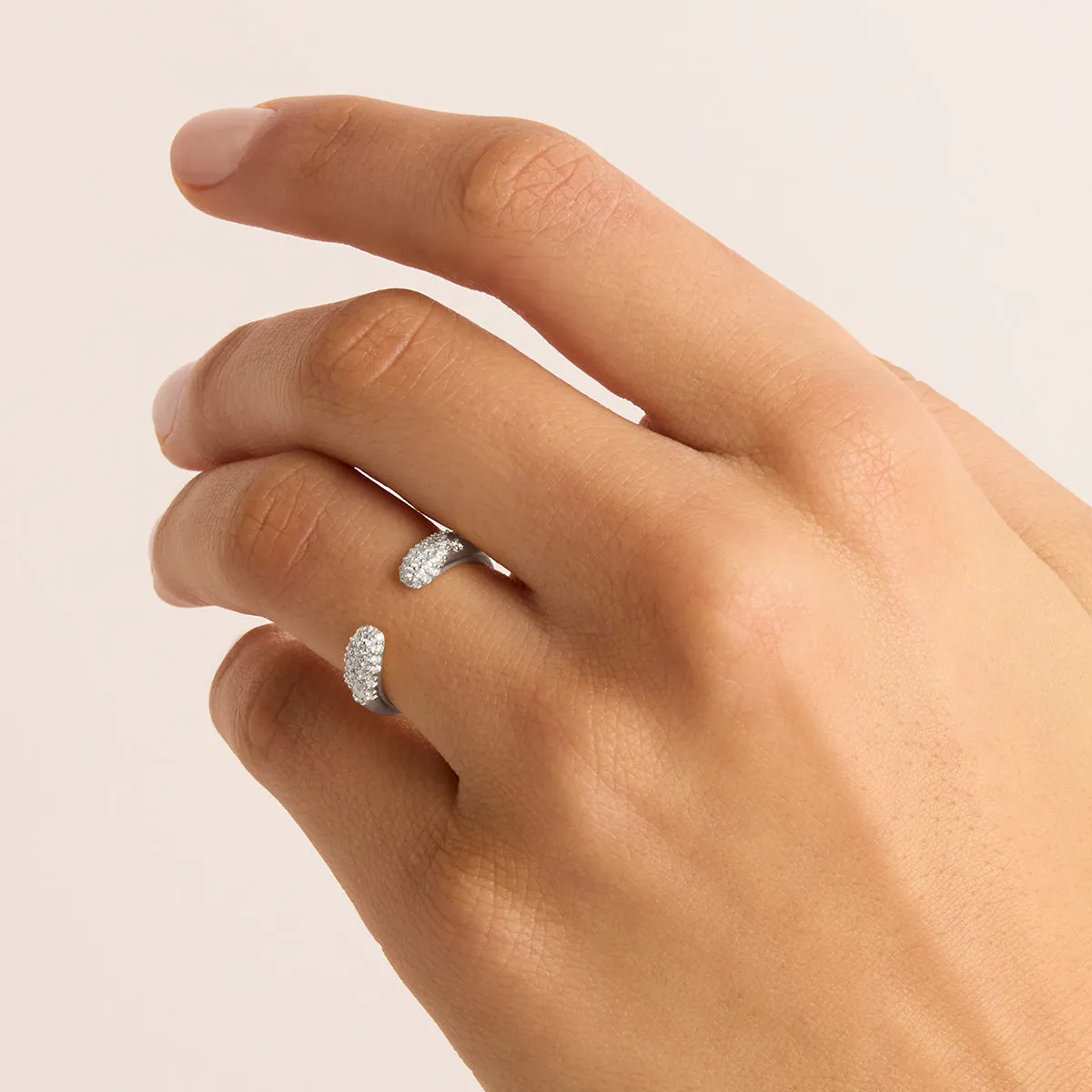 By Charlotte Connect Deeply Ring, Silver