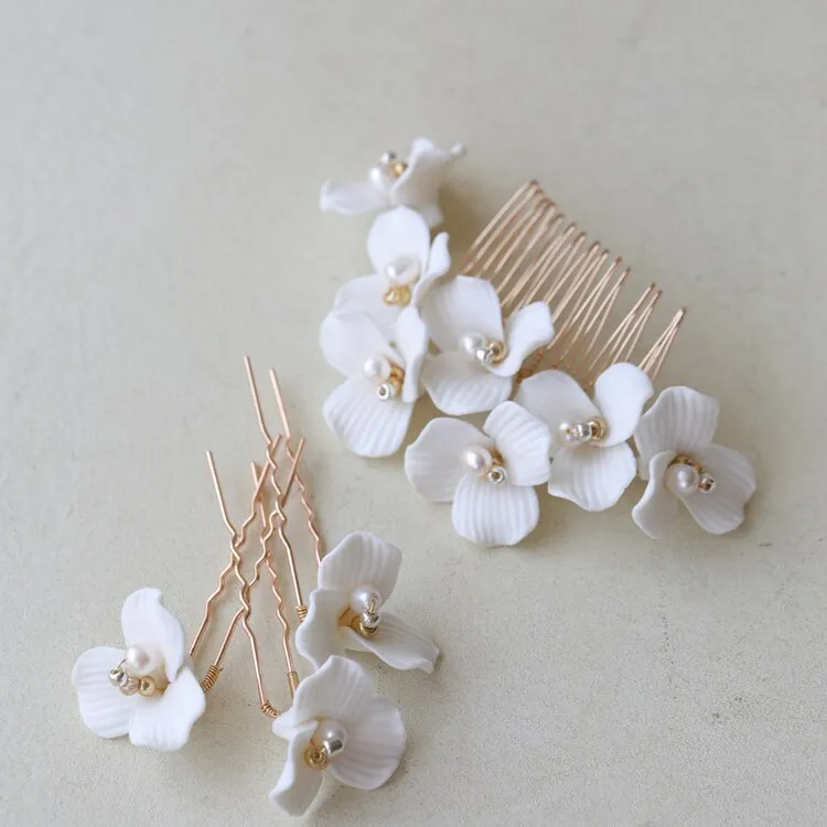 Calyn Hair Comb & Pins Set