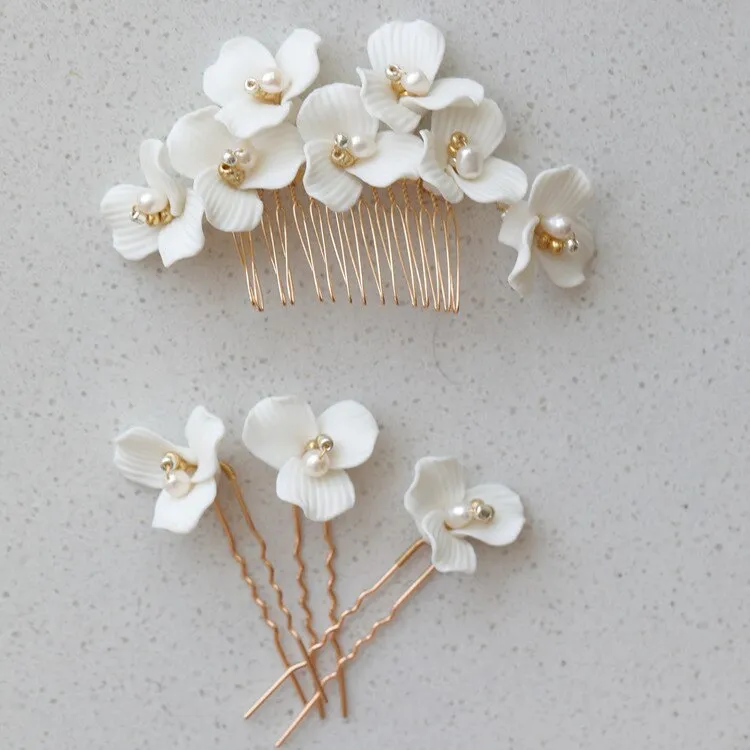 Calyn Hair Comb & Pins Set