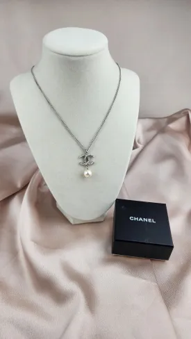Chanel Silver Color Necklace - 997