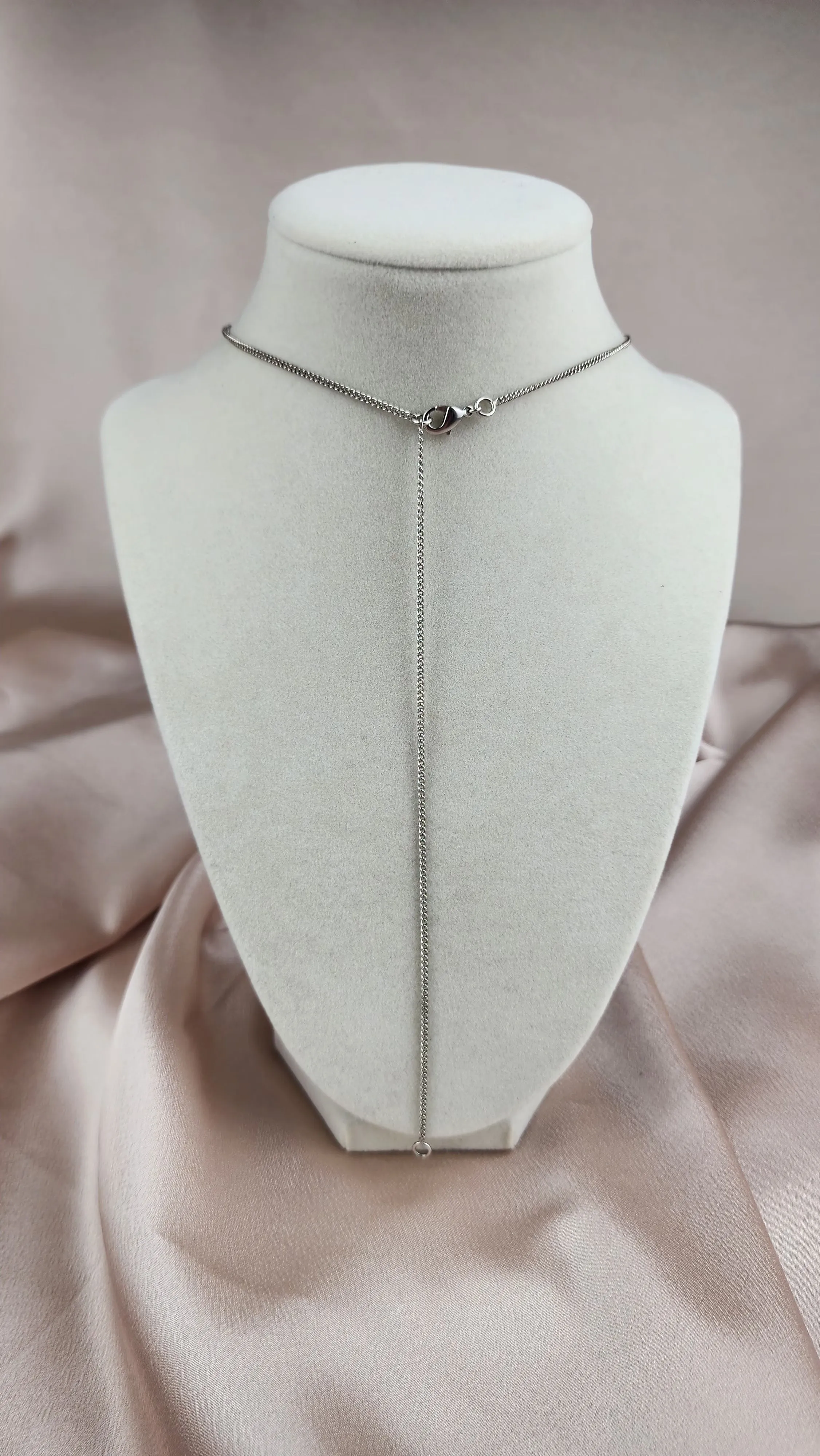 Chanel Silver Color Necklace - 997