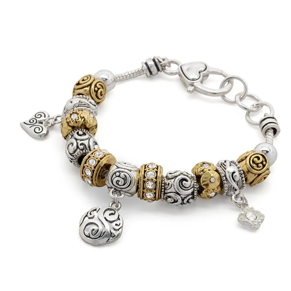 Charm Bracelet Initial S
