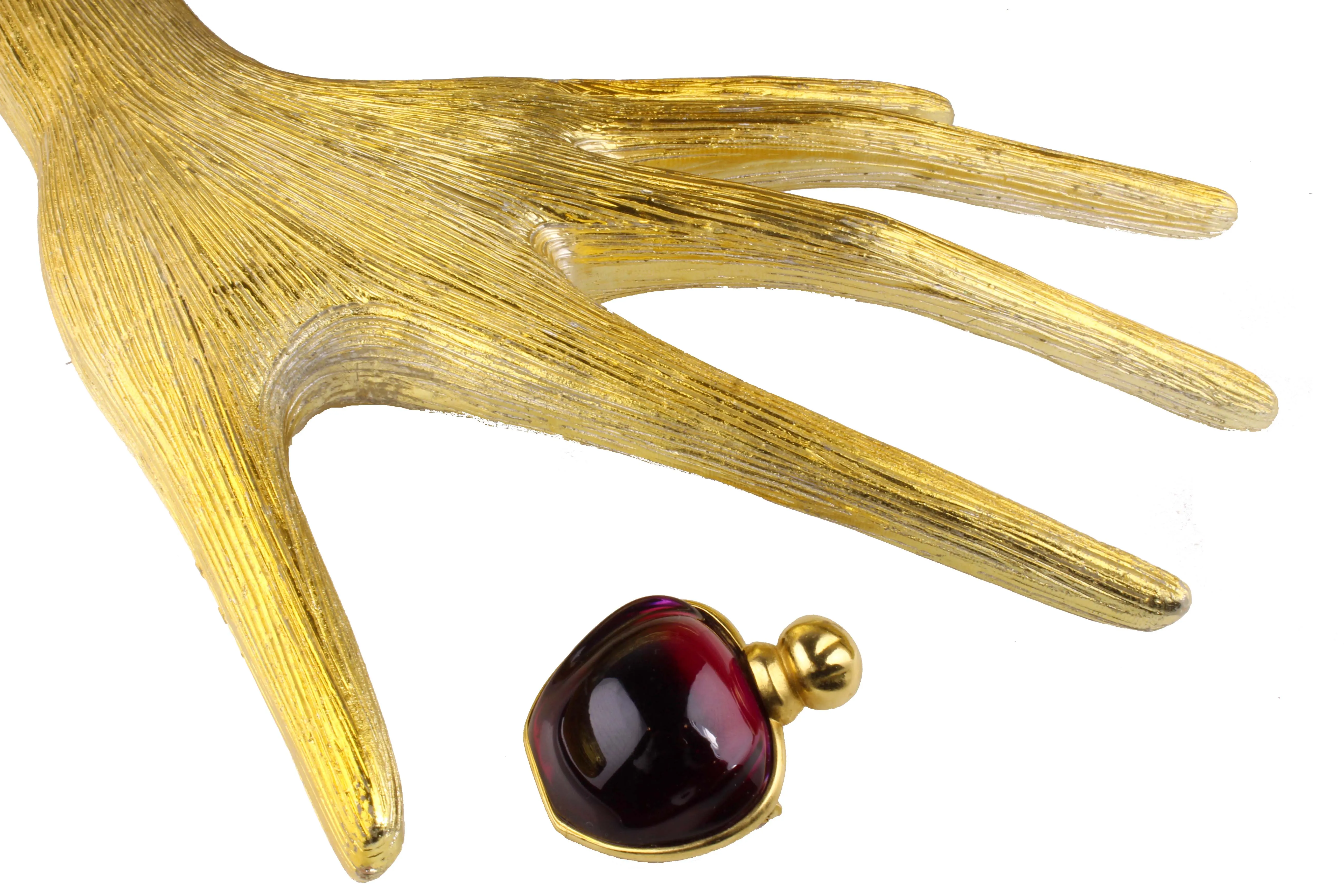 CHRISTIAN DIOR Poison brooch