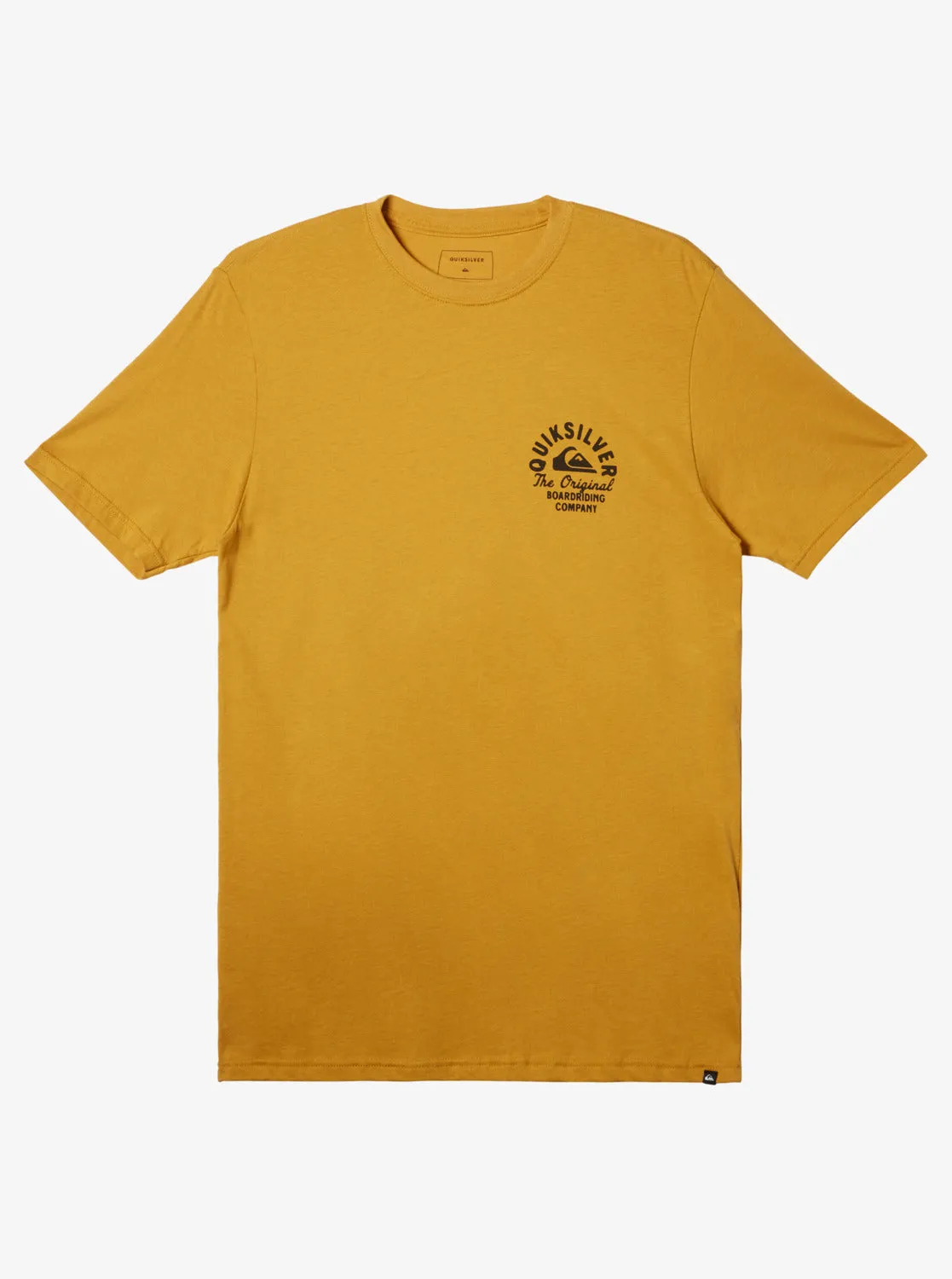 Circled Script T-Shirt - Mustard