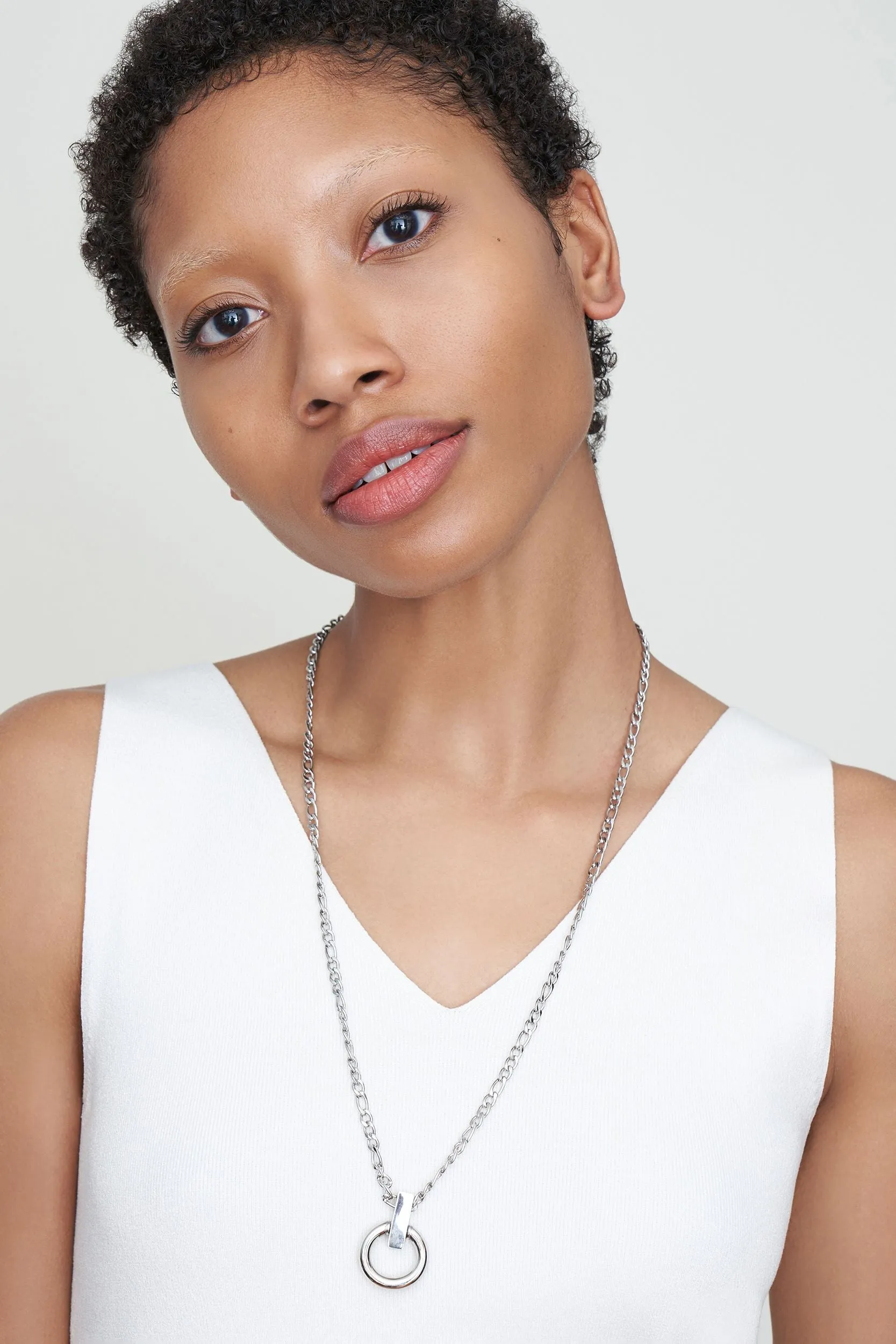 Claressa Necklace :: Silver