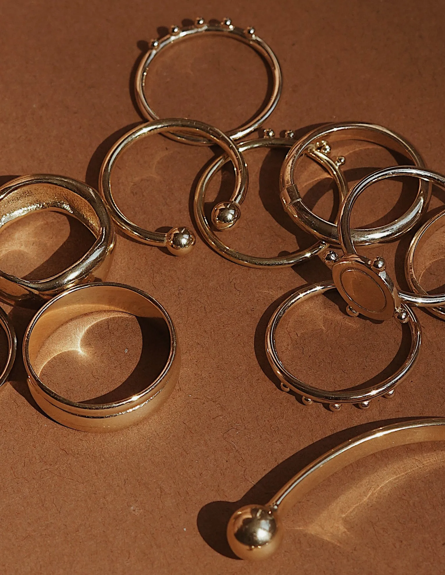 Cloches ring <br>Solid gold