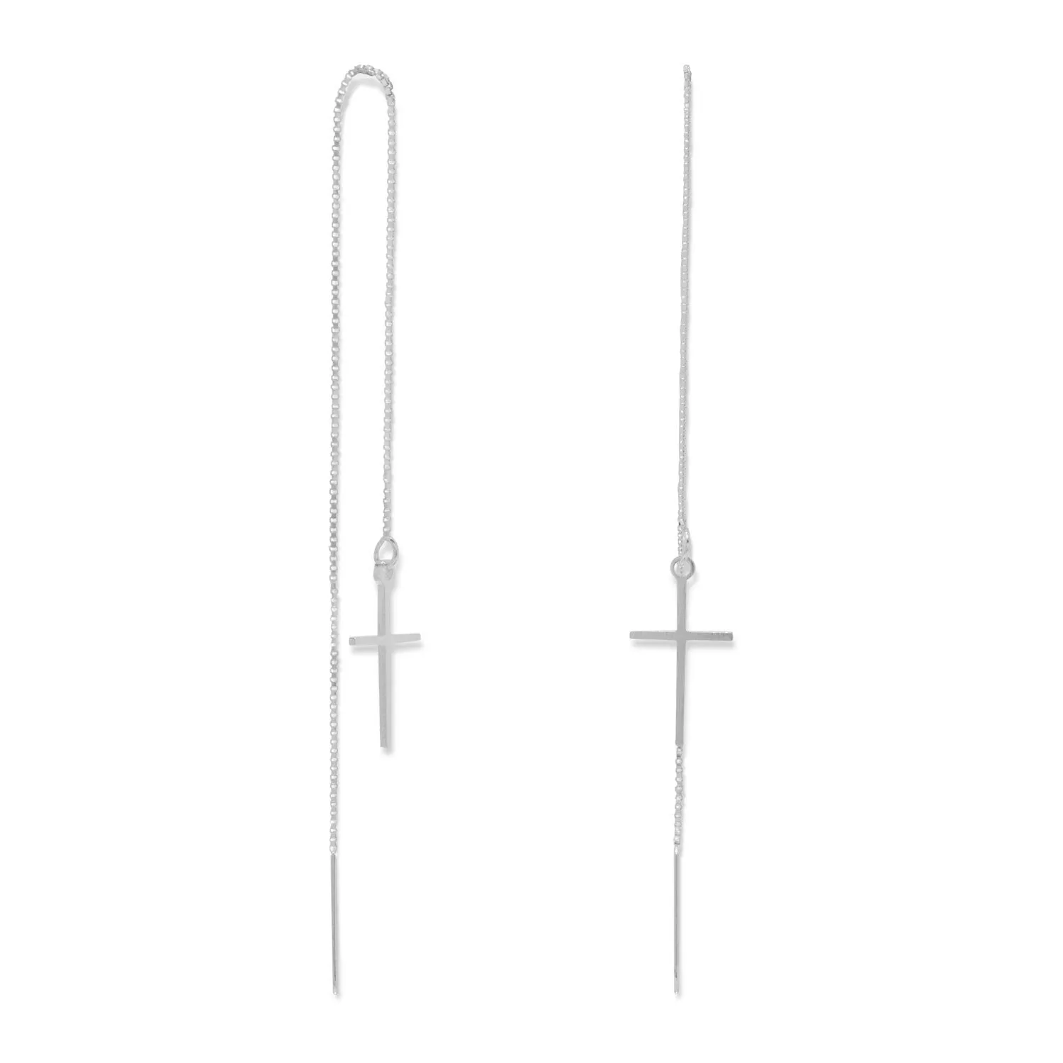 Cross Threader Earrings