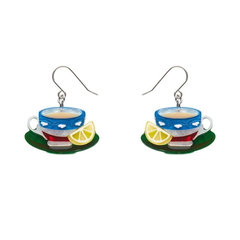 Cuppa Tea Drop Earrings