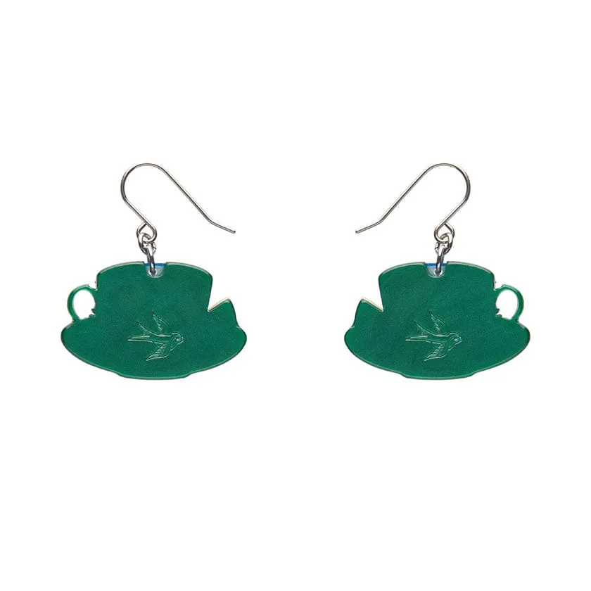 Cuppa Tea Drop Earrings