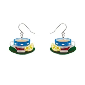 Cuppa Tea Drop Earrings