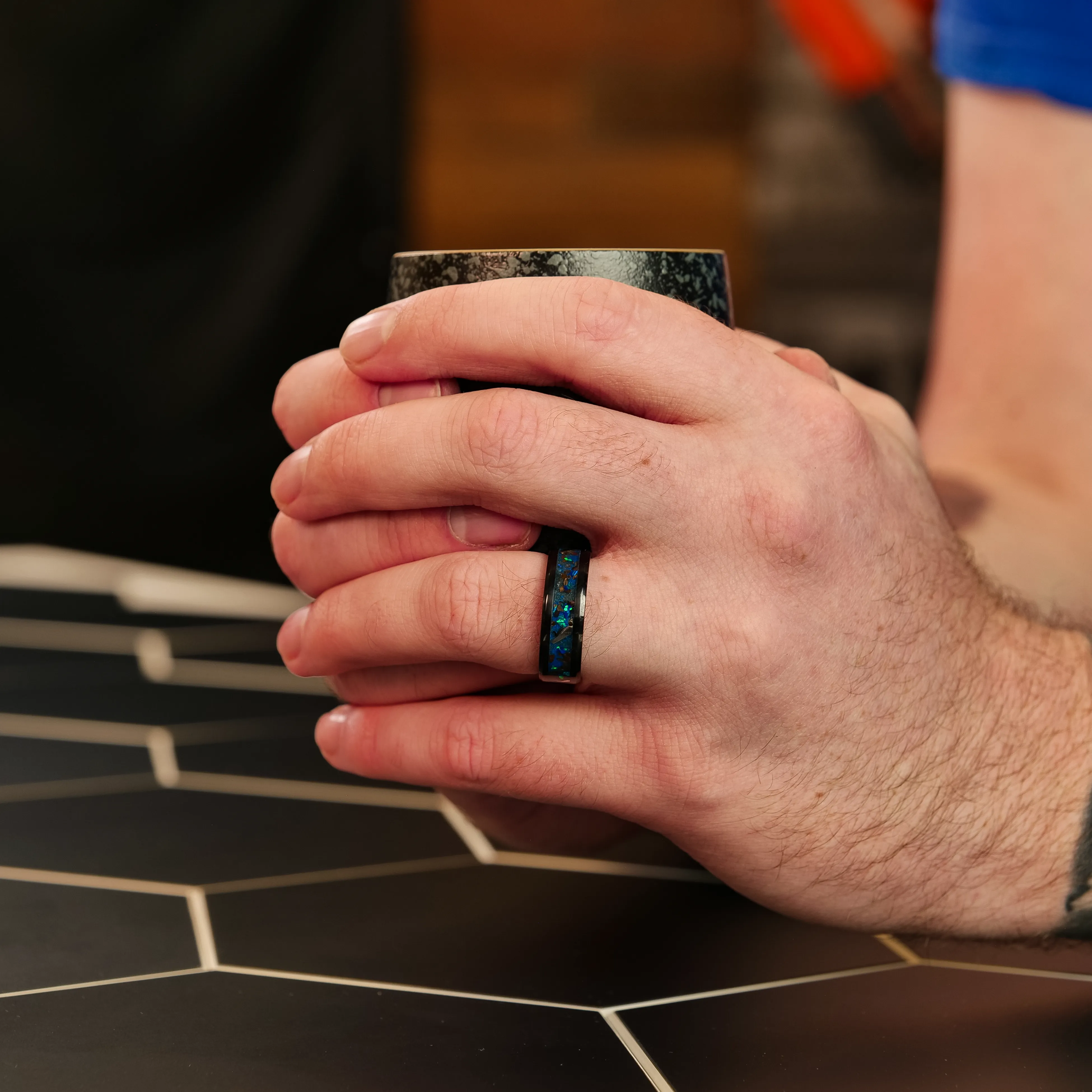 Custom Ceramic Glowstone Ring