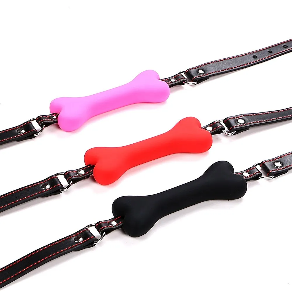 Cute Ball Gag Mouth Dog Bone Ball Gag