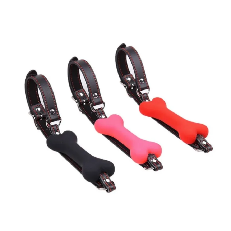 Cute Ball Gag Mouth Dog Bone Ball Gag