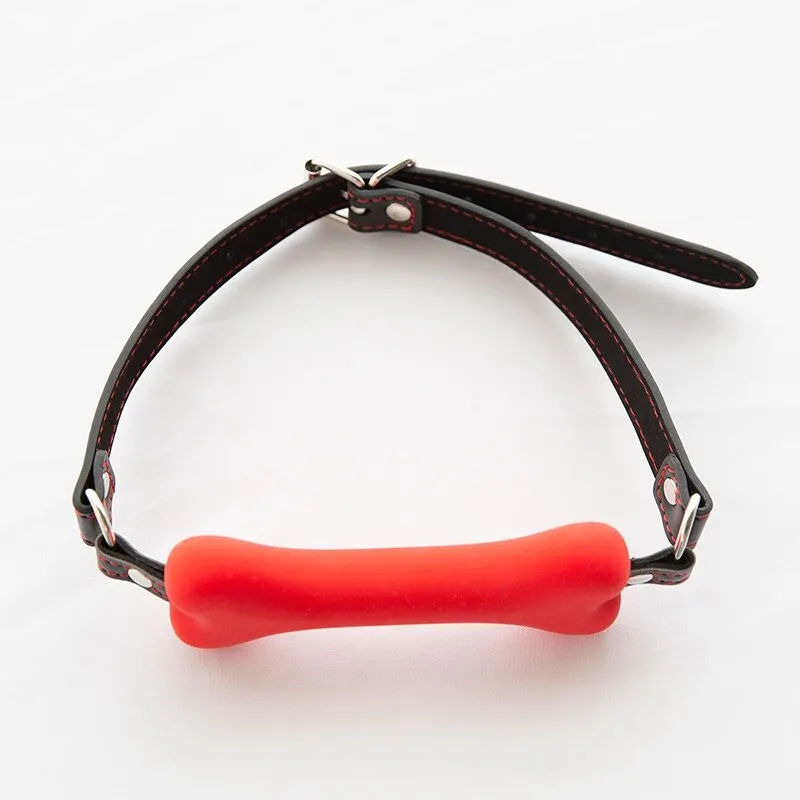 Cute Ball Gag Mouth Dog Bone Ball Gag