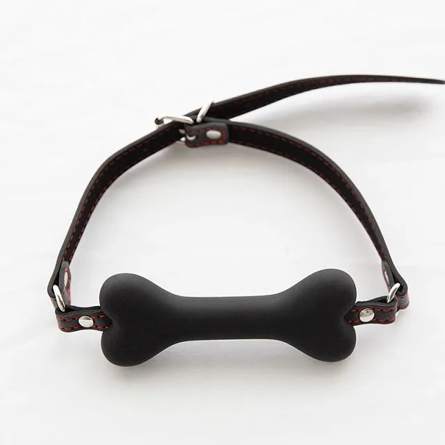 Cute Ball Gag Mouth Dog Bone Ball Gag