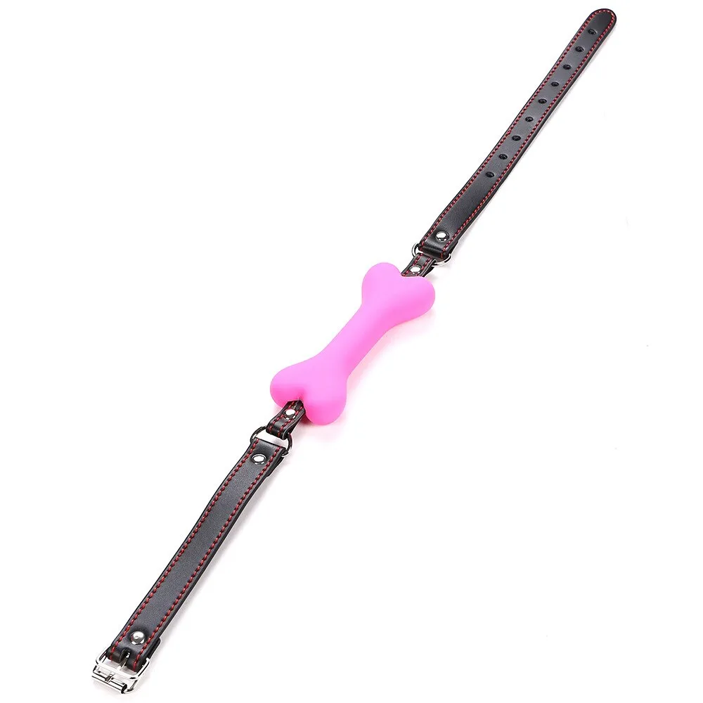 Cute Ball Gag Mouth Dog Bone Ball Gag