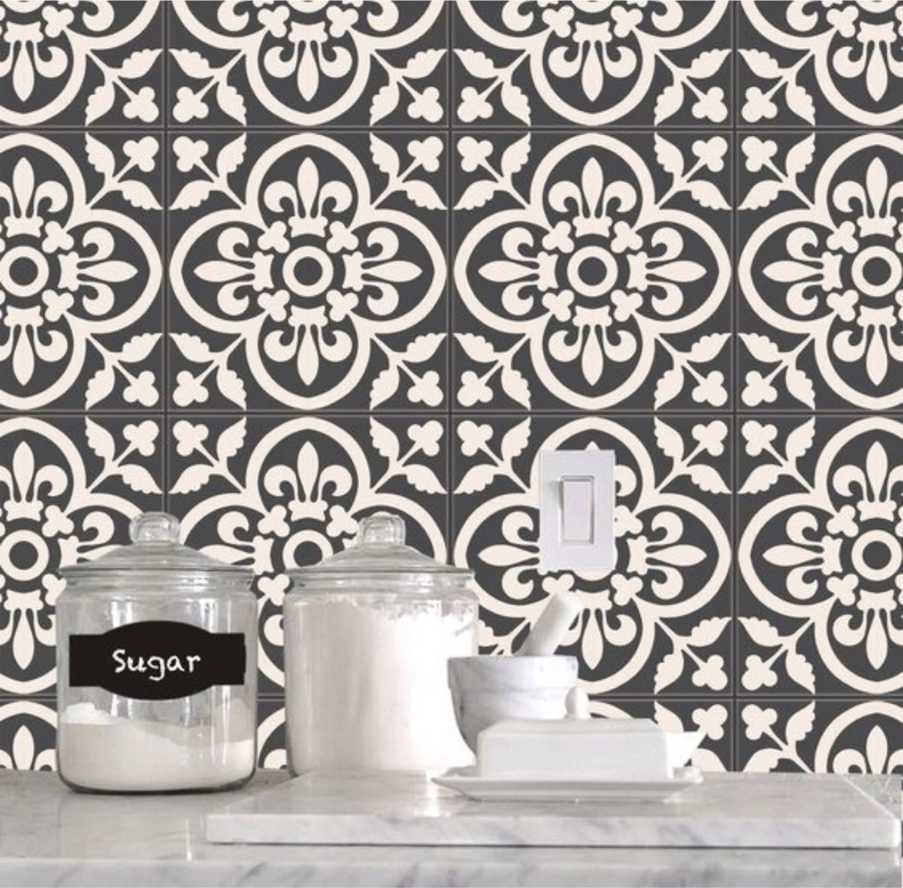 Damask Motif Reusable Stencil For Canvas And Wall Painting.ID#235