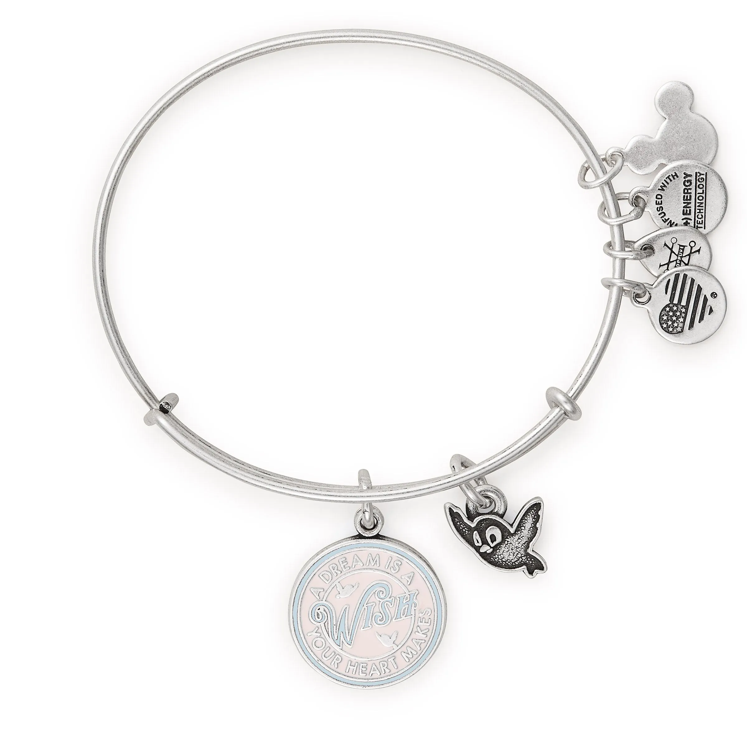 Disney® Cinderella 'A Dream is a Wish Your Heart Makes' Charm Bangle