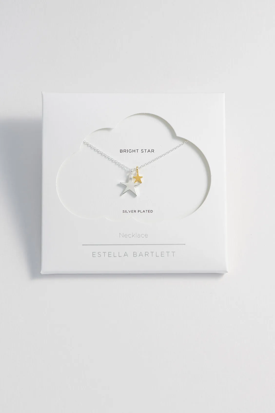 Double Hand Drawn Star Necklace