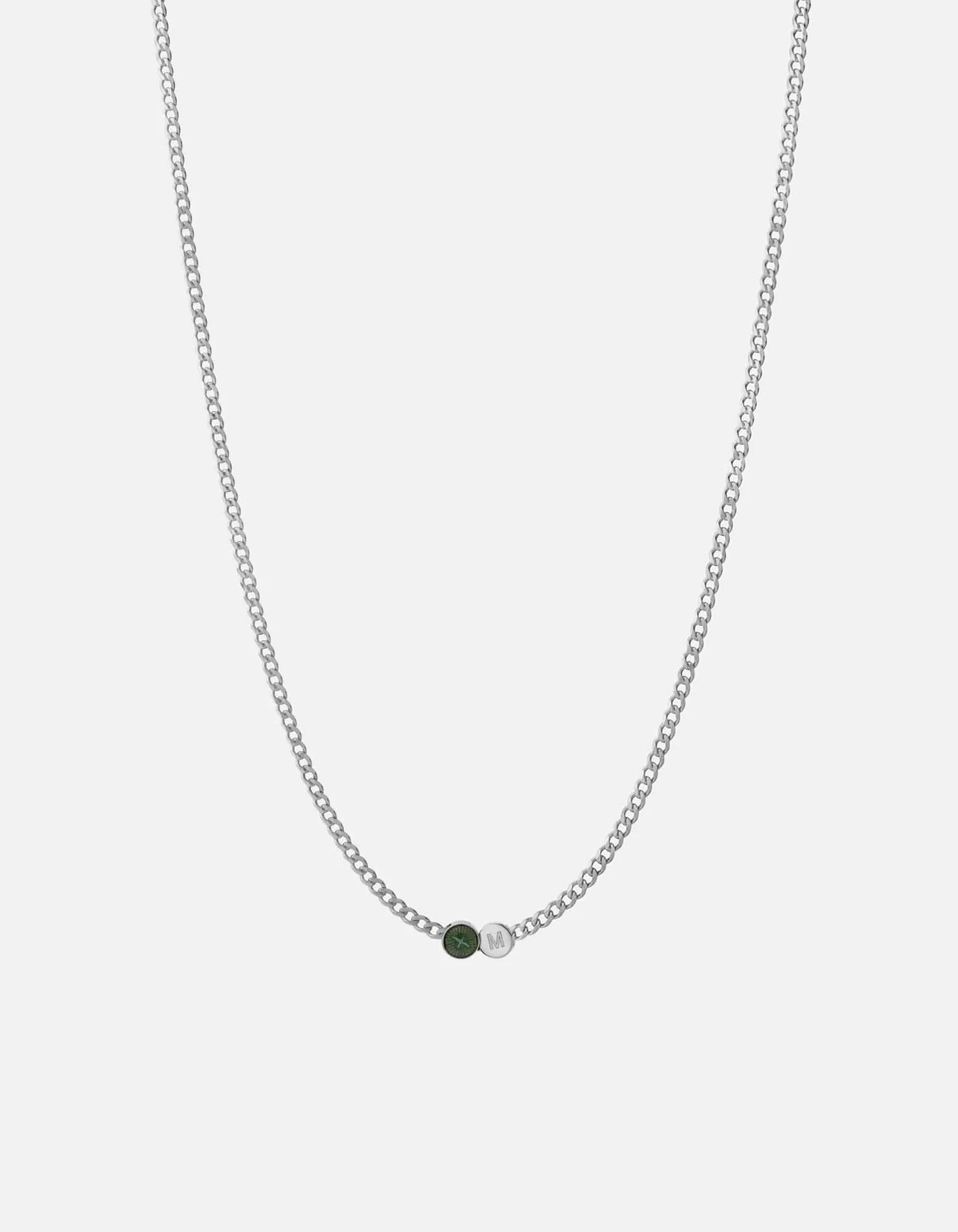Dove Type Chain Necklace, Sterling Silver