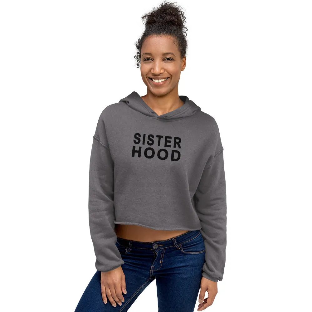 EVERYDAY FLEECE, COZY CHIC CROPPED HOODIE - SISTER HOOD