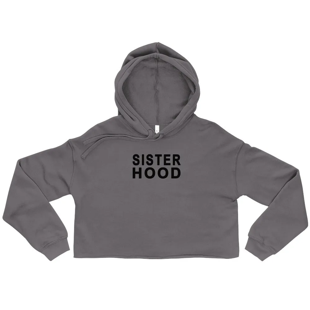 EVERYDAY FLEECE, COZY CHIC CROPPED HOODIE - SISTER HOOD