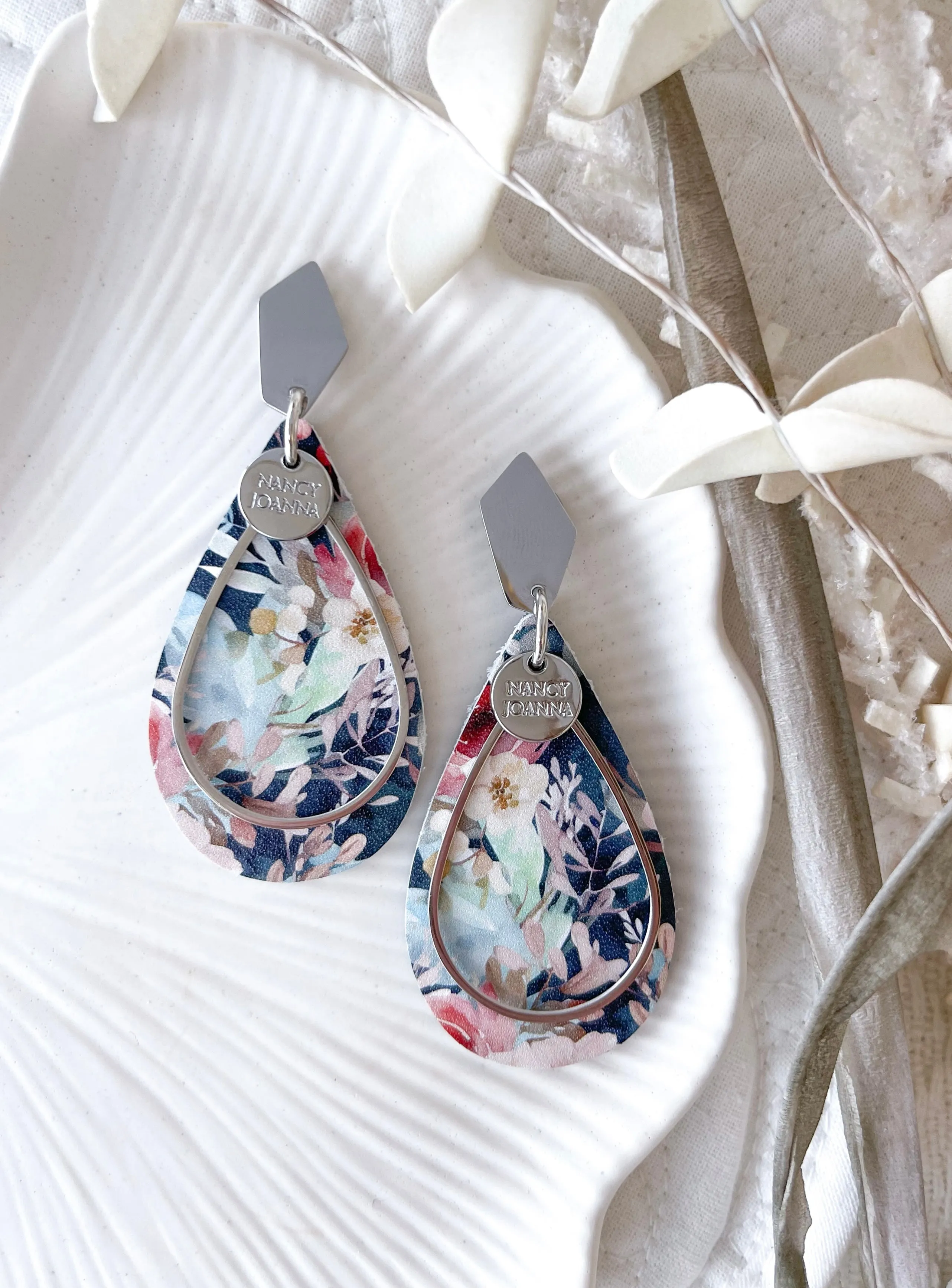 Floral Floral and More Floral Teardrops