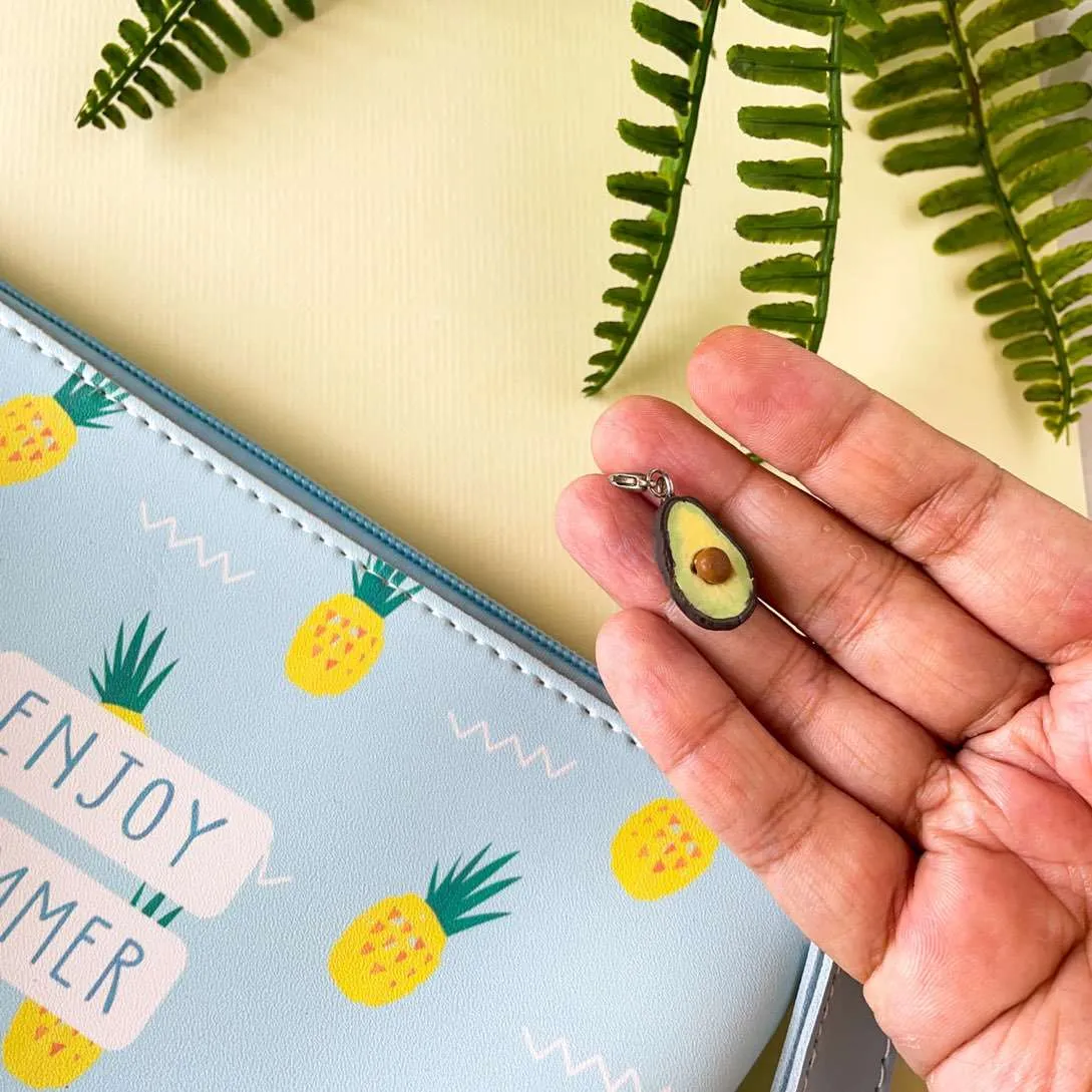 Fruit  Miniature Zipper, Pendant, Bracelet & Planner Charms
