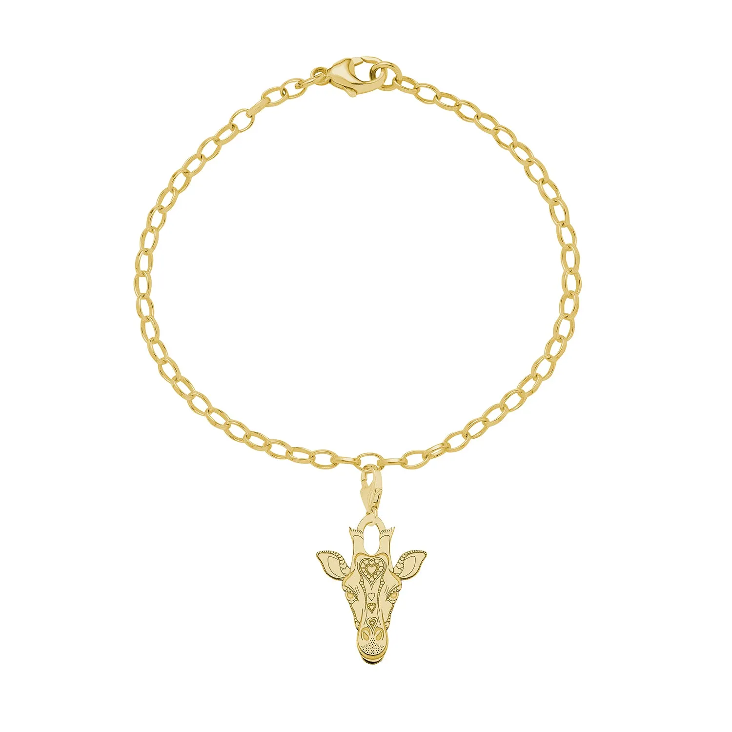 Giraffe Starter Charm Bracelet