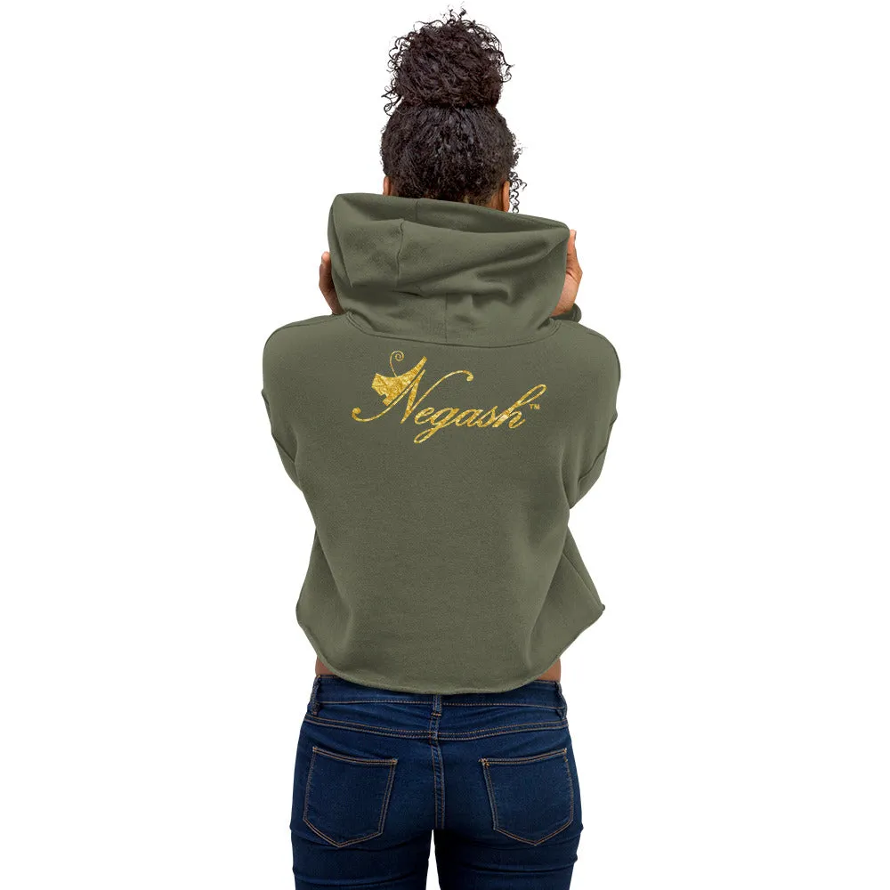 Goddess (Gold) Crop Hoodie