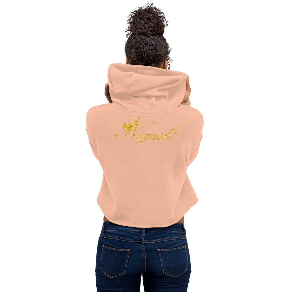 Goddess (Gold) Crop Hoodie