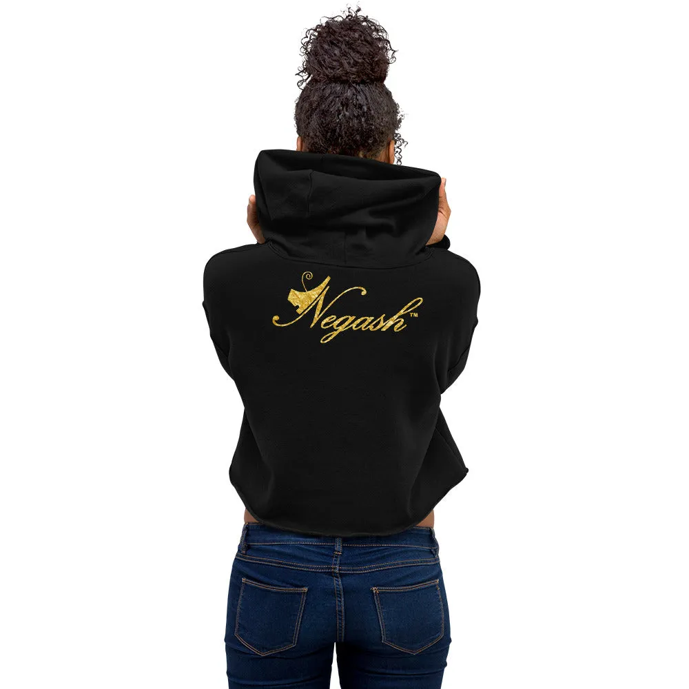 Goddess (Gold) Crop Hoodie