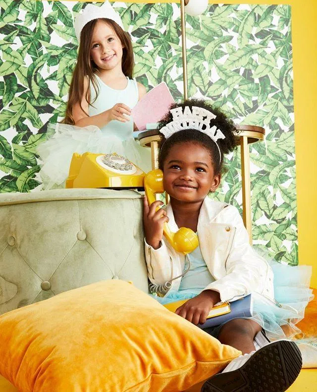 Happy Birthday Crown - White