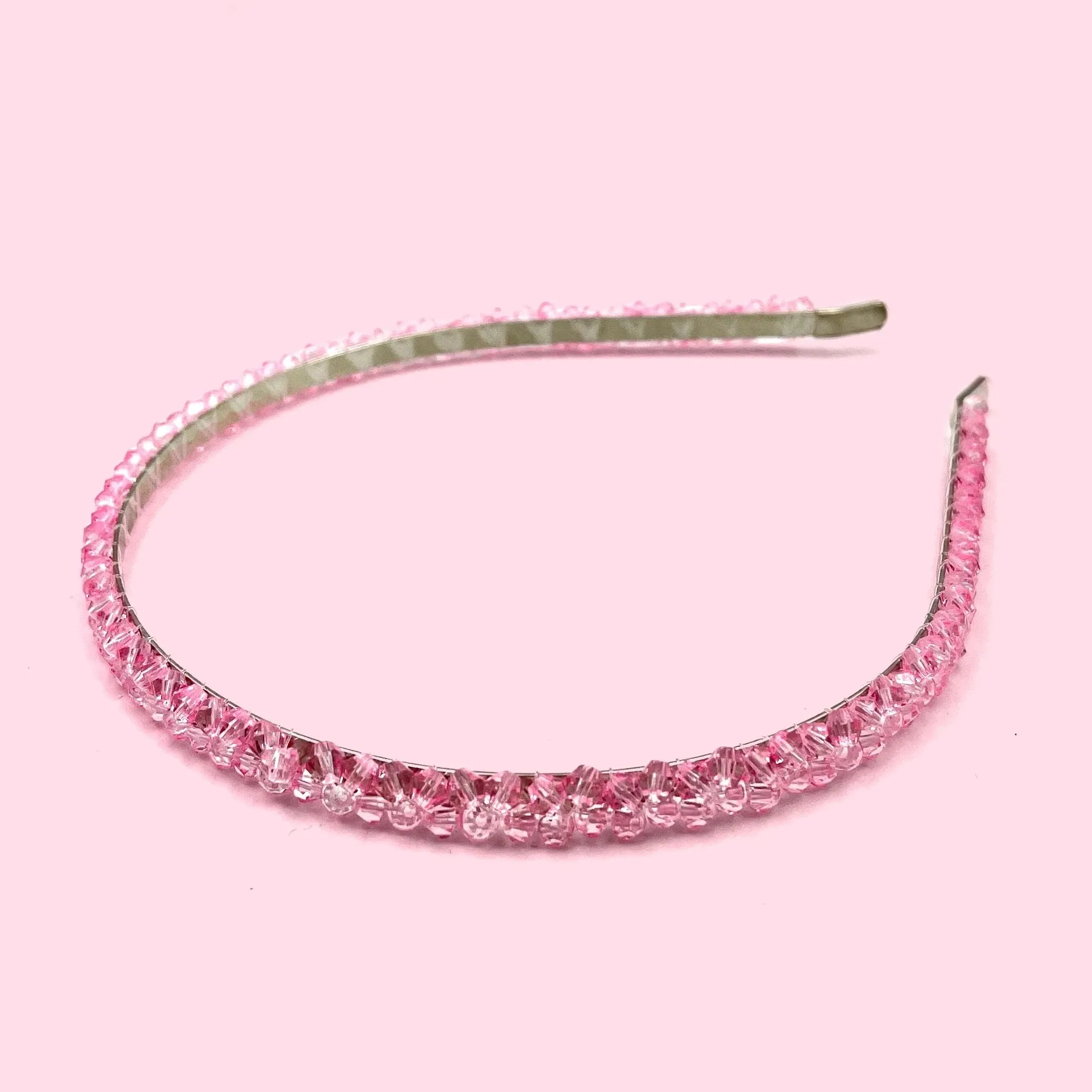Headband - Pink Crystal