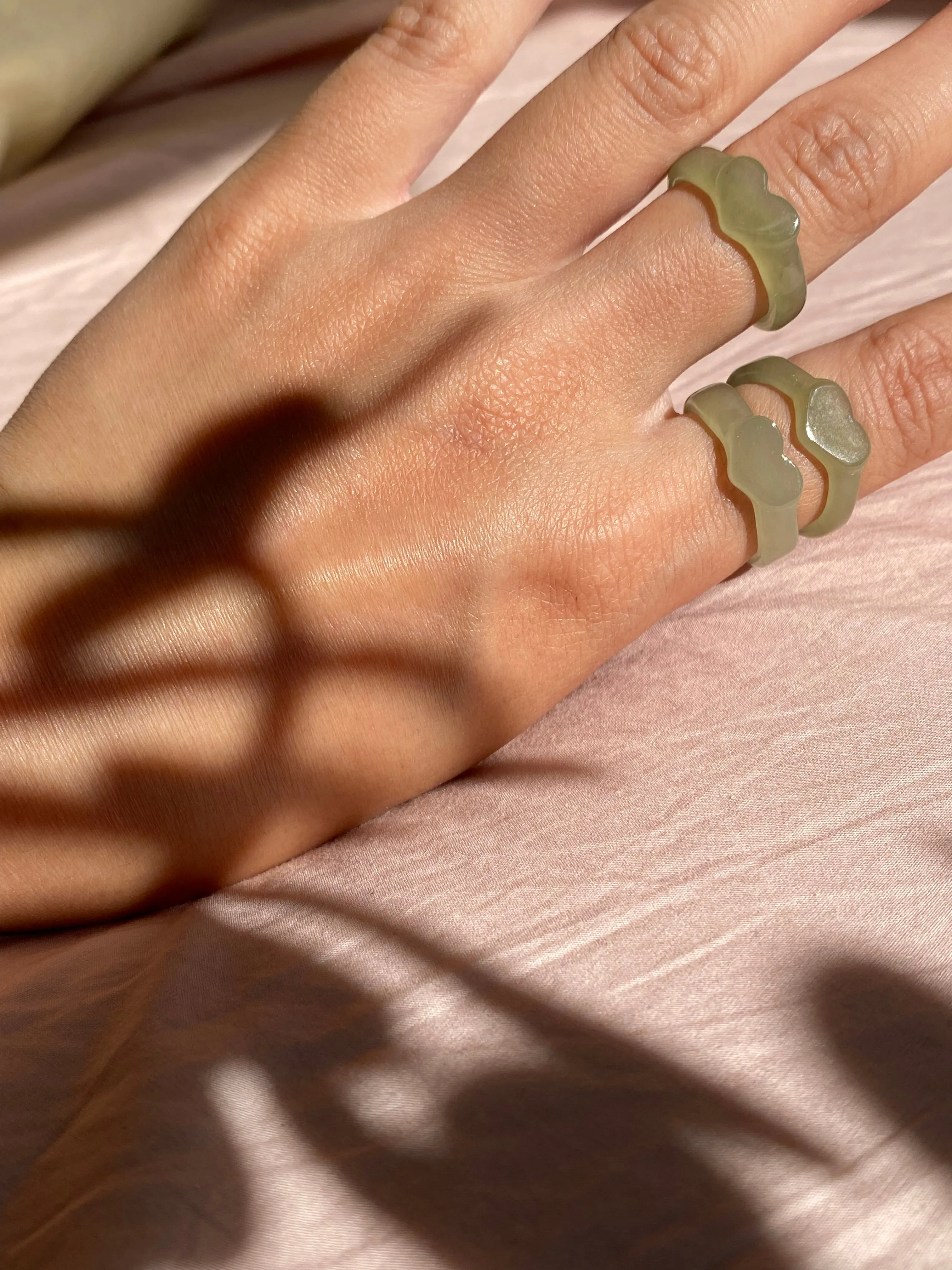 Heart — Jade ring