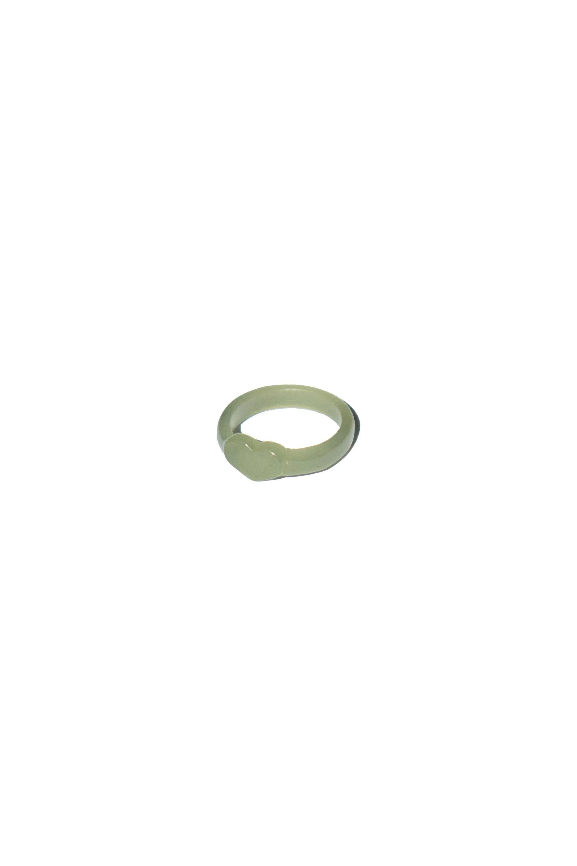 Heart — Jade ring