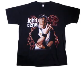 JOHN CENA WORLD LIFE  T-SHIRT LG