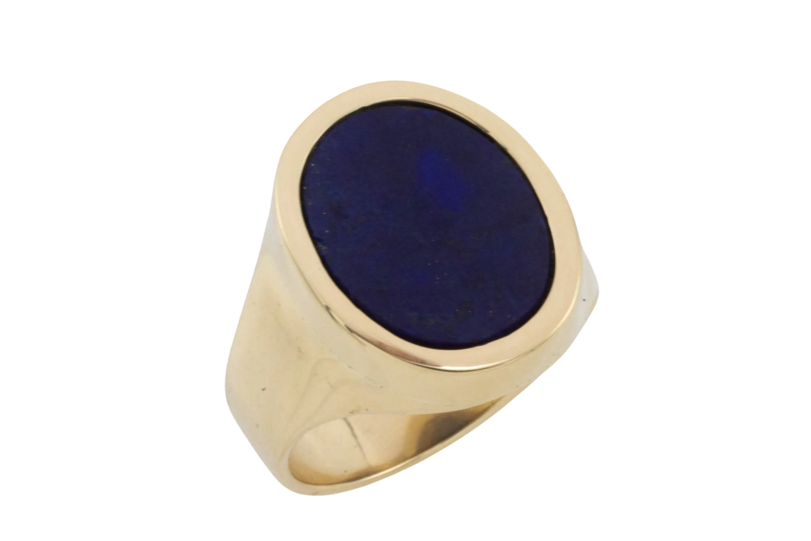 Lapiz signet ring in 14 carat gold