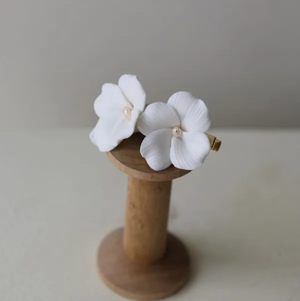 Marnie Ceramic Pearl Hair Clip