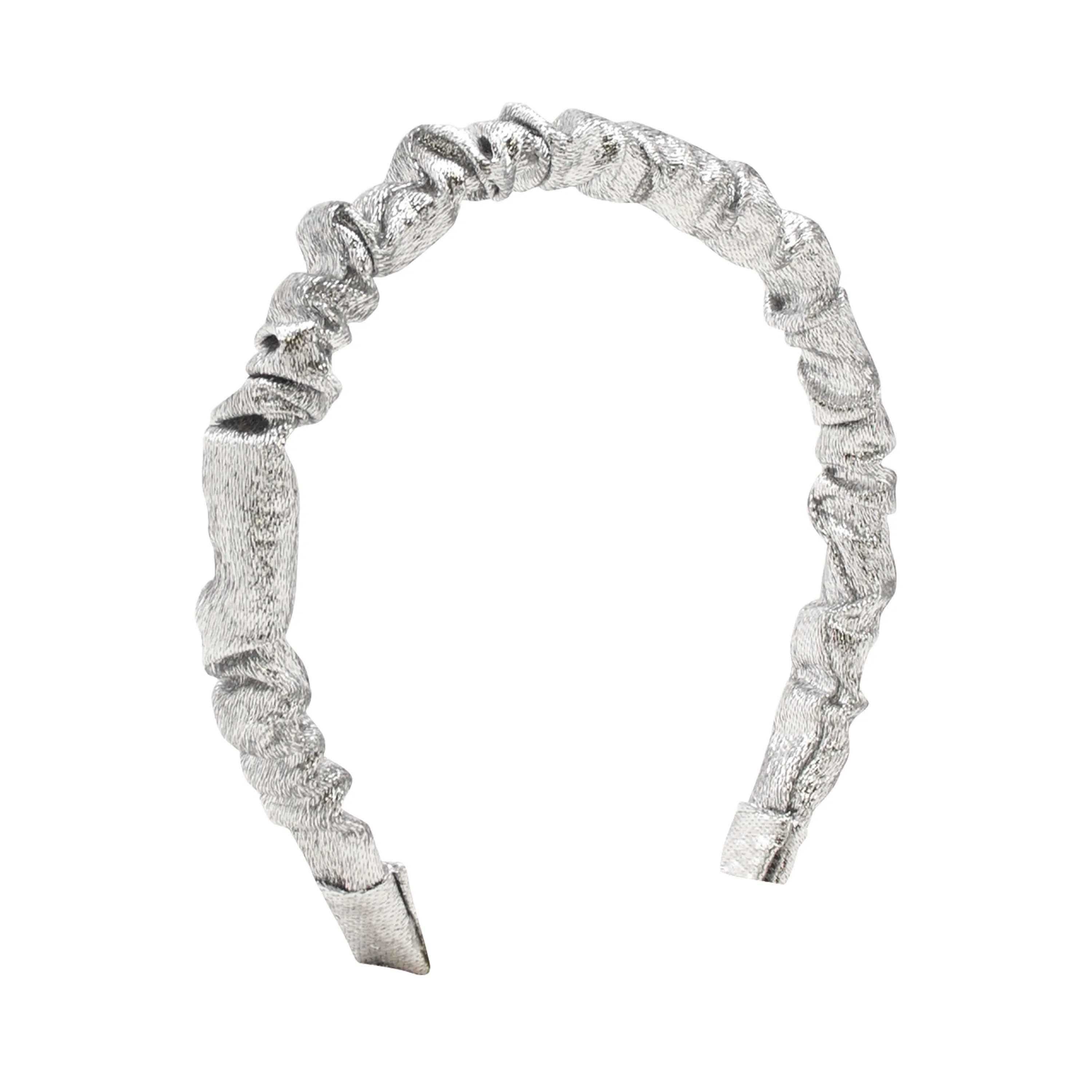Metallic Ruffle Headband