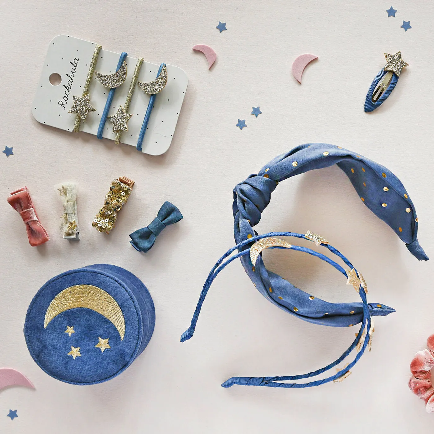 Midnight Star Velvet Headband by Rockahula Kids