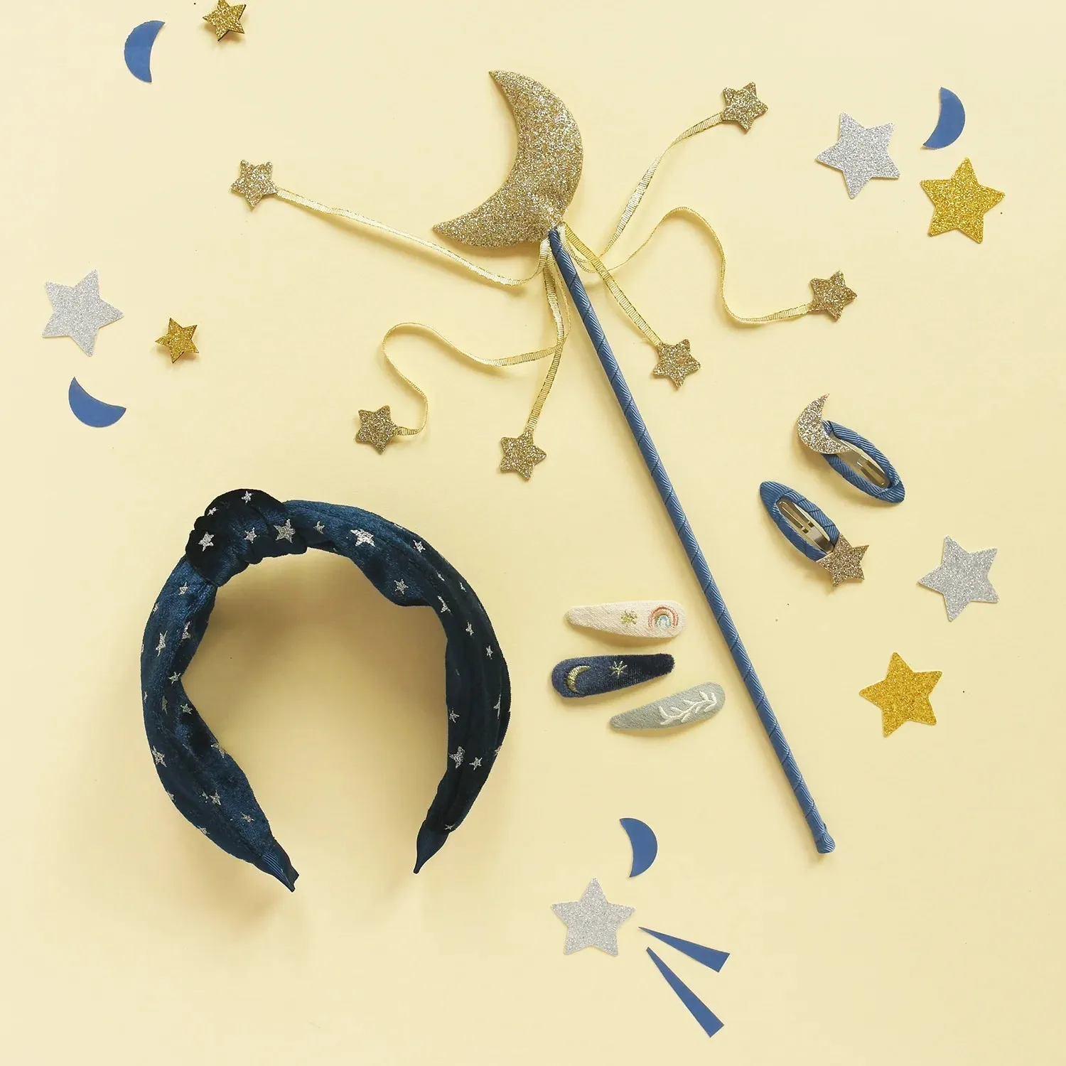 Midnight Star Velvet Headband by Rockahula Kids