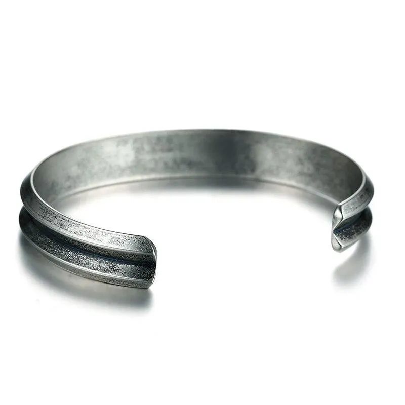 Nicklas Stainless Steel Cuff Bracelet